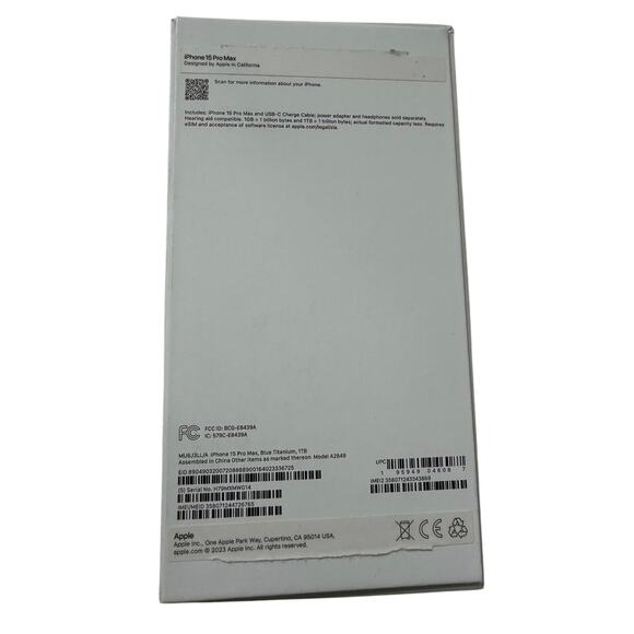 📱 Apple iPhone 15 Pro Max – 1TB – Blue Titanium – Unlocked – Like New - Picture 7 of 8